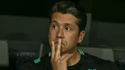 Thiago Carpini tecnico do Juventude durante partida contra o Atletico-MG no estadio Arena MRV pelo campeonato Brasileiro A 2025. Foto: Fernando Moreno/AGIF