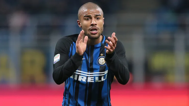 Rafinha em ação pela Internazionale. Photo by Emilio Andreoli/Getty Images