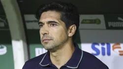 Abel Ferreira, técnico do Palmeiras em partida pelo campeonato brasileiro (Foto: Alexandre Schneider/Getty Images)