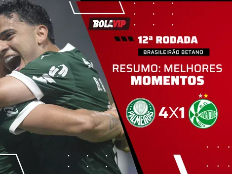Palmeiras goleia o Juventude e se isola na liderança do Brasileirão Betano