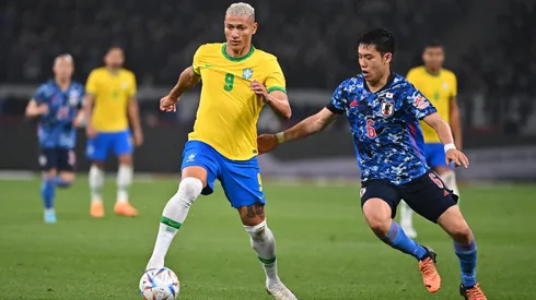Japão x Brasil se enfrentam em amistoso em Tóquio. (Photo by Kenta Harada/Getty Images)