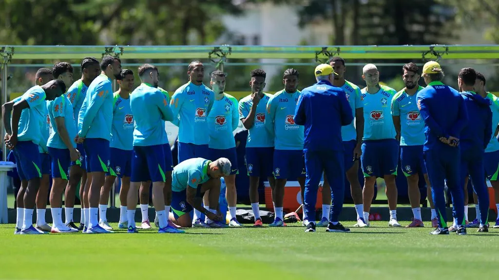 Treino da Seleção Brasileira. (Photo by Buda Mendes/Getty Images)