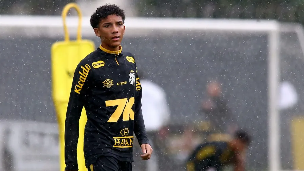 Robinho Jr jogador do Santos