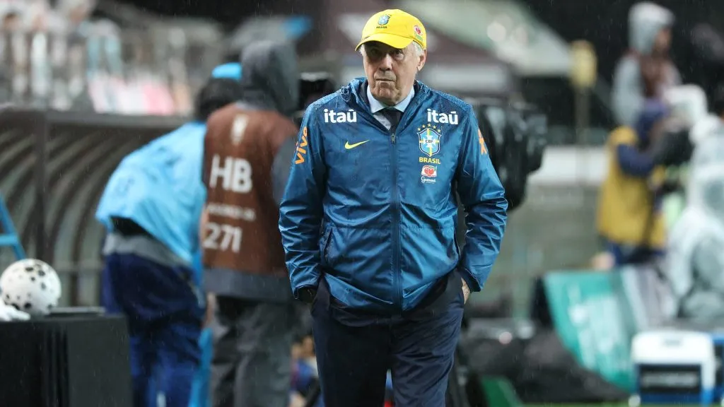 Ancelotti na Seleção Brasileira - Foto: Chung Sung-Jun/Getty Images