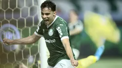 Bruno Rodrigues marcou um dos gols do Palmeiras contra o Juventude. Foto: Alan Morici/AGIF