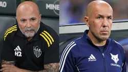 Jorge Sampaoli e Leonardo Jardim vão se enfrentar em Atlético-MG x Cruzeiro - Foto: Gilson Lobo/AGIF