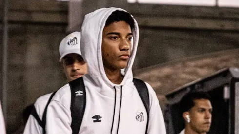 Robinho Jr, atacante do Santos