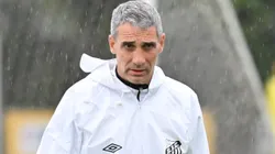 Vojvoda durante treino no Peixe