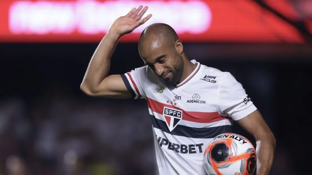 Lucas Moura está mais avançado que Oscar em recuperação – Foto: Marcello Zambrana/AGIF
