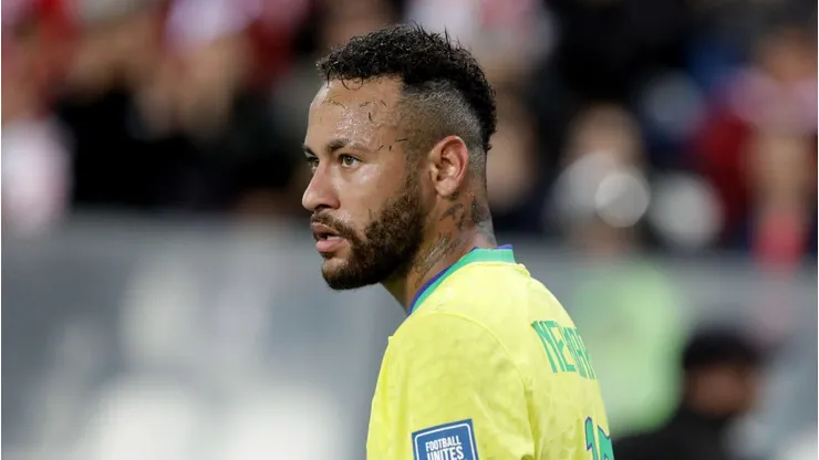 Neymar, do Santos, em ação na Seleção Brasileira. Foto: Mariana Bazo/Getty Images