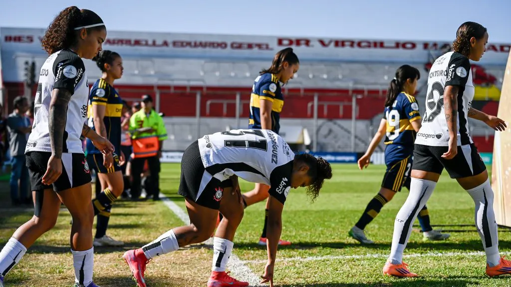 Corinthians em campo pela Libertadores Feminina