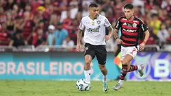 Botafogo x Flamengo se enfrentam pelo Campeonato Brasileiro A 2025. Foto: Thiago Ribeiro/AGIF