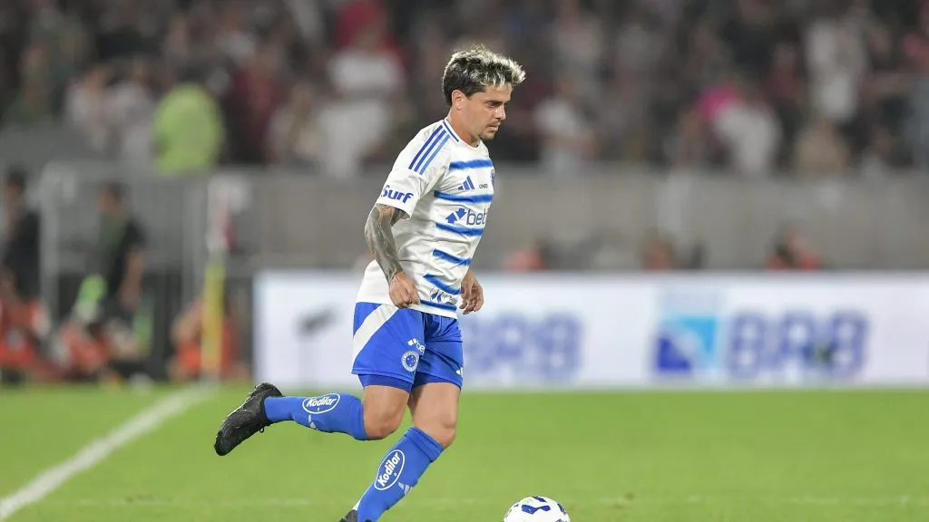 Fagner no Cruzeiro. Foto: Thiago Ribeiro/AGIF