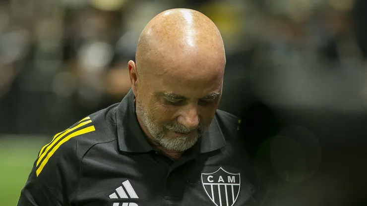 Sampaoli no Galo. Foto: Fernando Moreno/AGIF
