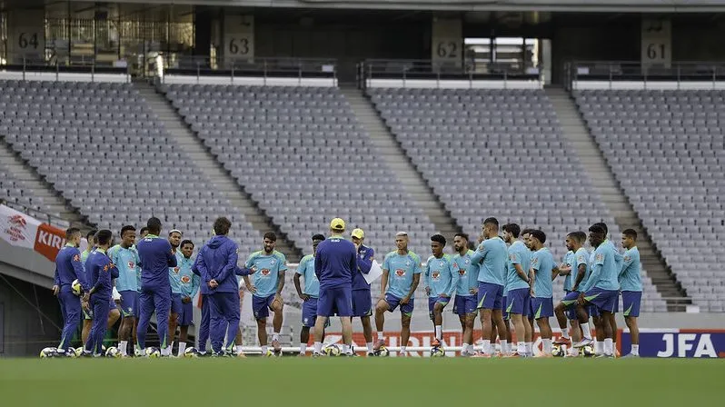 Seleção Brasileira. Foto: Rafael Ribeiro/CBF