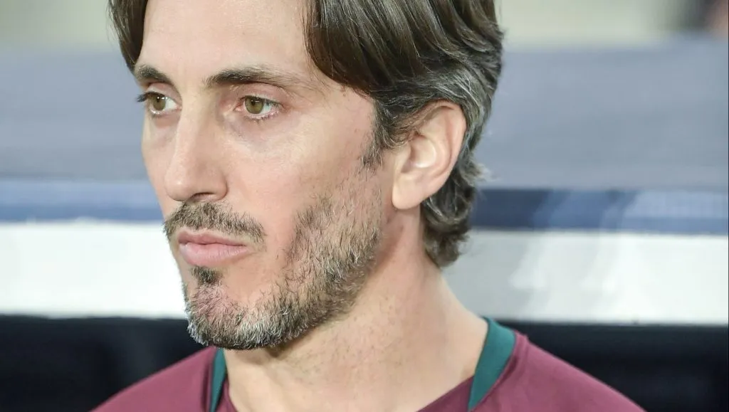 RJ – RIO DE JANEIRO – 04/10/2025 – BRASILEIRO A 2025, FLUMINENSE X ATLETICO-MG – Luis Zubeldia tecnico do Fluminense durante partida contra o Atletico-MG no estadio Maracana pelo campeonato Brasileiro A 2025. Foto: Thiago Ribeiro/AGIF