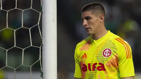 SP - SAO PAULO - 13/09/2025 - BRASILEIRO A 2025, PALMEIRAS X INTERNACIONAL - Rochet jogador do Internacional durante partida contra o Palmeiras no estadio Arena Allianz Parque pelo campeonato Brasileiro A 2025. Foto: Anderson Romao/AGIF