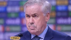 Carlo Ancelotti durante convocação da Seleção Brasileira, em agosto.