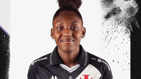 Anúncio da contratação de Isa Matos no Vasco