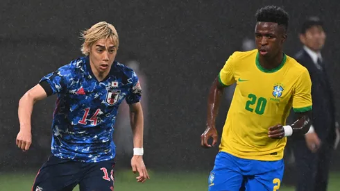 Japão x Brasil se enfrentam em amistoso. (Photo by Kenta Harada/Getty Images)