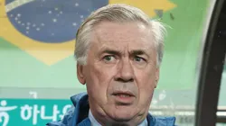 Ancelotti durante jogo do Brasil em Seul contra a Coreia do Sul.