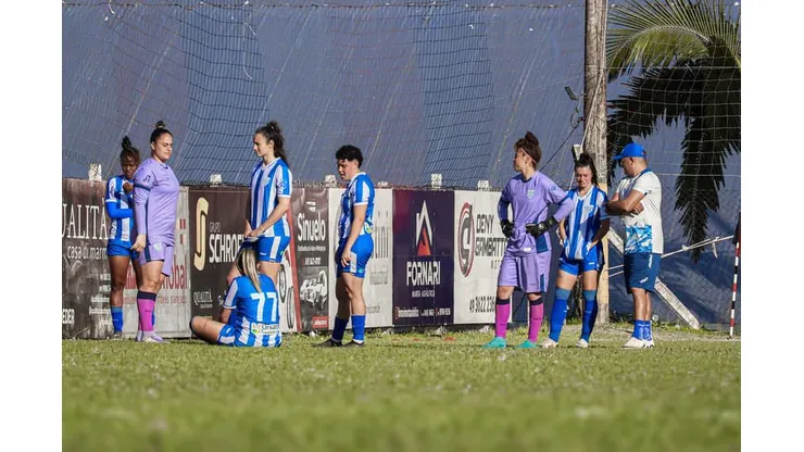 Jogadoras do Avaí. Foto: Lua Matias/Avaí F.C