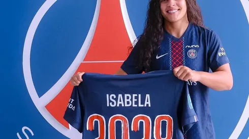 Isabela Chagas, lateral do PSG. Foto: reprodução/PSG