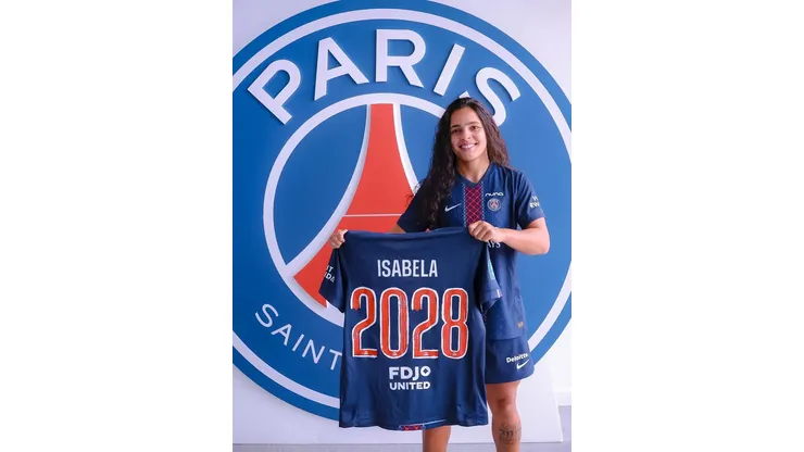 Isabela Chagas, lateral do PSG. Foto: reprodução/PSG