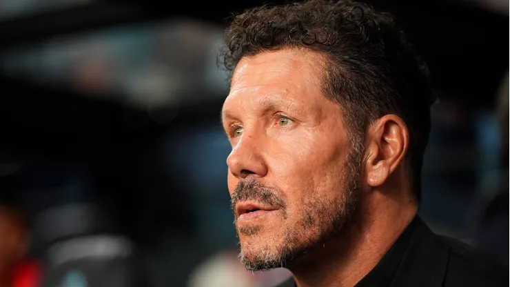 Diego Simeone, treinador do Atlético de Madrid - Foto: Jose Manuel Alvarez Rey/Getty Images