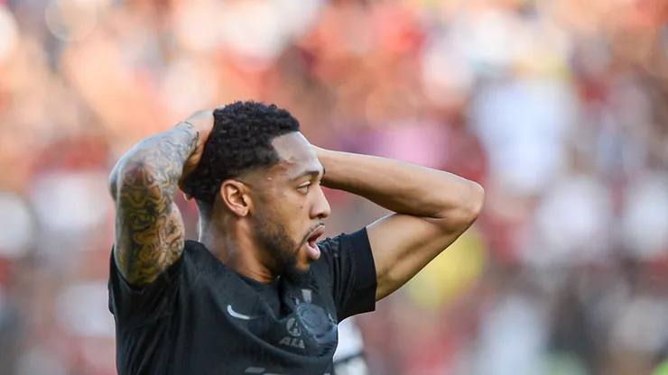 José Martínez em partida do Corinthians diante do Vitória