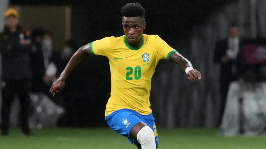 Vinicíus Júnior, da Seleção Brasileira