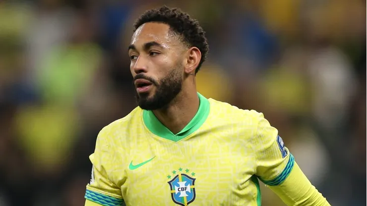 Matheus Cunha, atacante da Selelção Brasileira