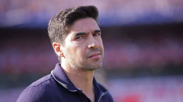 Abel Ferreira durante o Choque-Rei