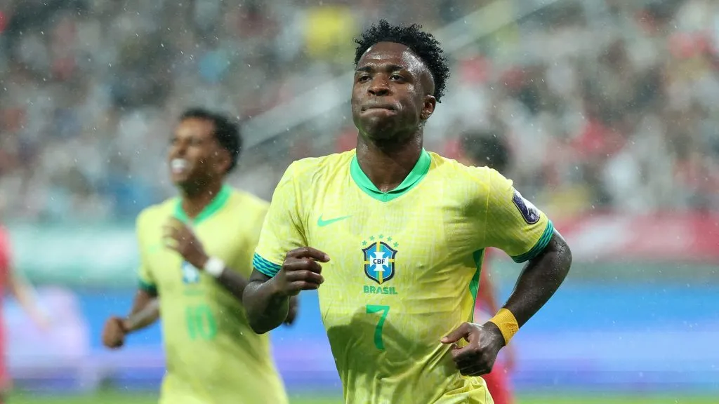 Vinicius Júnior deixa o campo e Brasil tem queda de rendimento – Foto: Chung Sung-Jun/Getty Images