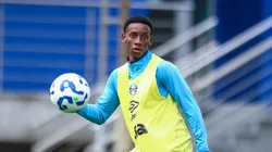 Gabriel Mec, promessa da base gremista (Lucas Uebel/Grêmio FBPA)