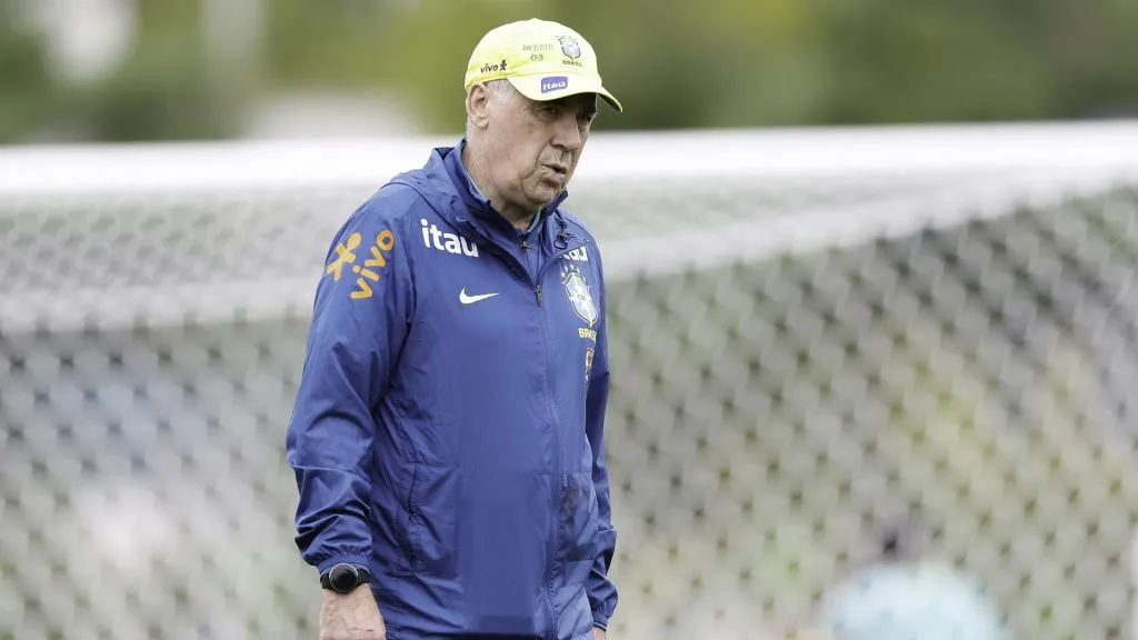 Carlo Ancelotti quer fazer novos testes na Seleção Brasileira - (@rafaelribeirorio / CBF)