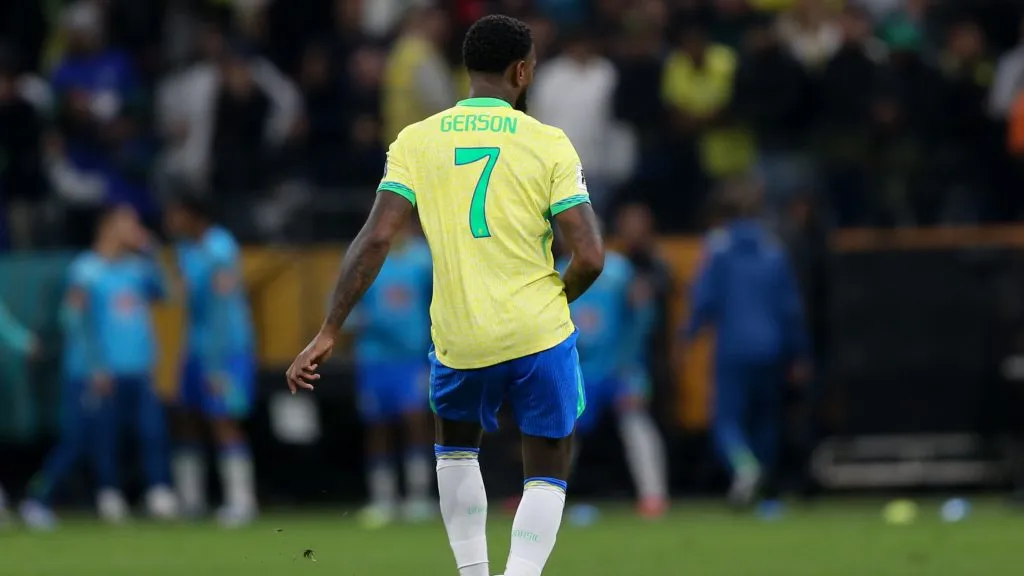 SP – SAO PAULO – 10/06/2025 – ELIMINATORIAS COPA DO MUNDO 2026, SELECAO BRASILEIRA X PARAGUAI – Gerson jogador da Selecao Brasileira durante a partida entre Brasil e Paraguai na Neo Quimica Arena em Sao Paulo (SP), pelas Eliminatorias da Copa do Mundo 2026. Foto: Marlon Costa/AGIF