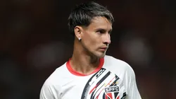 Ferreirinha durante jogo do SPFC em Recife.