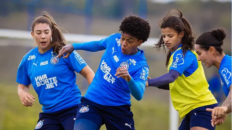 Bahia está pronto para disputar as quartas de final do Campeonato Baiano Feminino - Foto: Letícia Martins/EC Bahia