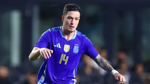 Aníbal Moreno, volante do Palmeiras e da Seleção Argentina - Foto: Megan Briggs/Getty Images