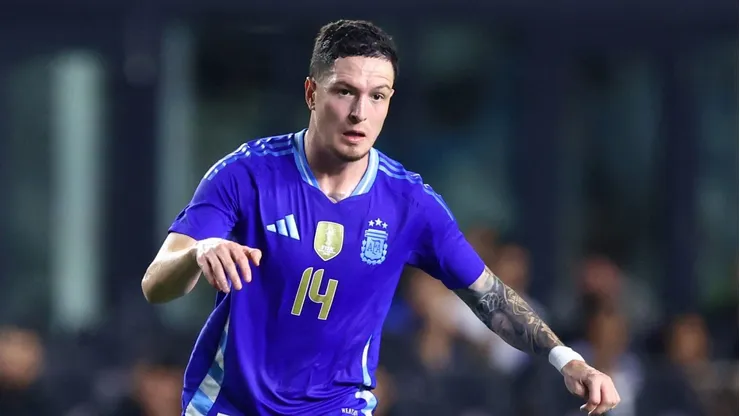 Aníbal Moreno, volante do Palmeiras e da Seleção Argentina - Foto: Megan Briggs/Getty Images