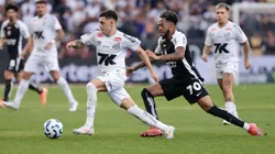 Santos x Corinthians se enfrentam pelo Campeonato Brasileiro A 2025. Foto: Marcello Zambrana/AGIF