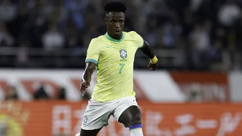 Vinícius Júnior, na derrota do Brasil para o Japão (@RAFAELRIBEIRORIO I CBF)