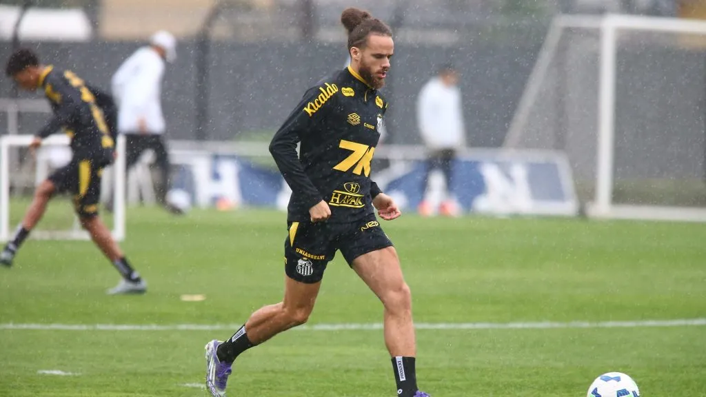 Billal ainda não conseguiu apresentar o futebol esperado, mas tem a confiança da comissão técnica –  Foto: Mauricio De Souza/AGIF