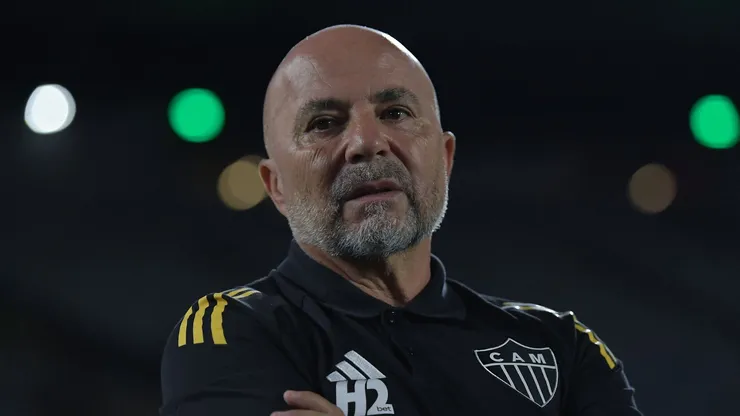 Sampaoli no comando do Atlético-MG - Foto Thiago RibeiroAGIF