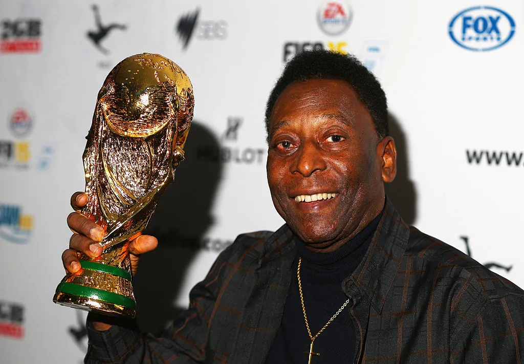 Pelé foi o maior jogador da história da Seleção Brasileira. Foto: Robert Cianflone/Getty Images)