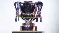 Taça da Copa Betano do Brasil em evento da CBF