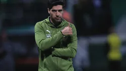 SP - SAO PAULO - 25/08/2025 - BRASILEIRO A 2025, PALMEIRAS X SPORT - Abel Ferreira tecnico do Palmeiras durante partida contra o Sport no estadio Arena Allianz Parque pelo campeonato Brasileiro A 2025. Foto: Ettore Chiereguini/AGIF