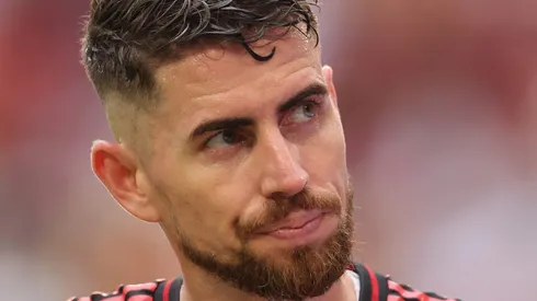 Jorginho, volante do Flamengo em partida pelo campeonato brasileiro (Foto: Michael Reaves/Getty Images)