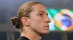 Filipe Luís, técnico do Flamengo em partida pelo campeonato brasileiro (Foto: Wagner Meier/Getty Images)